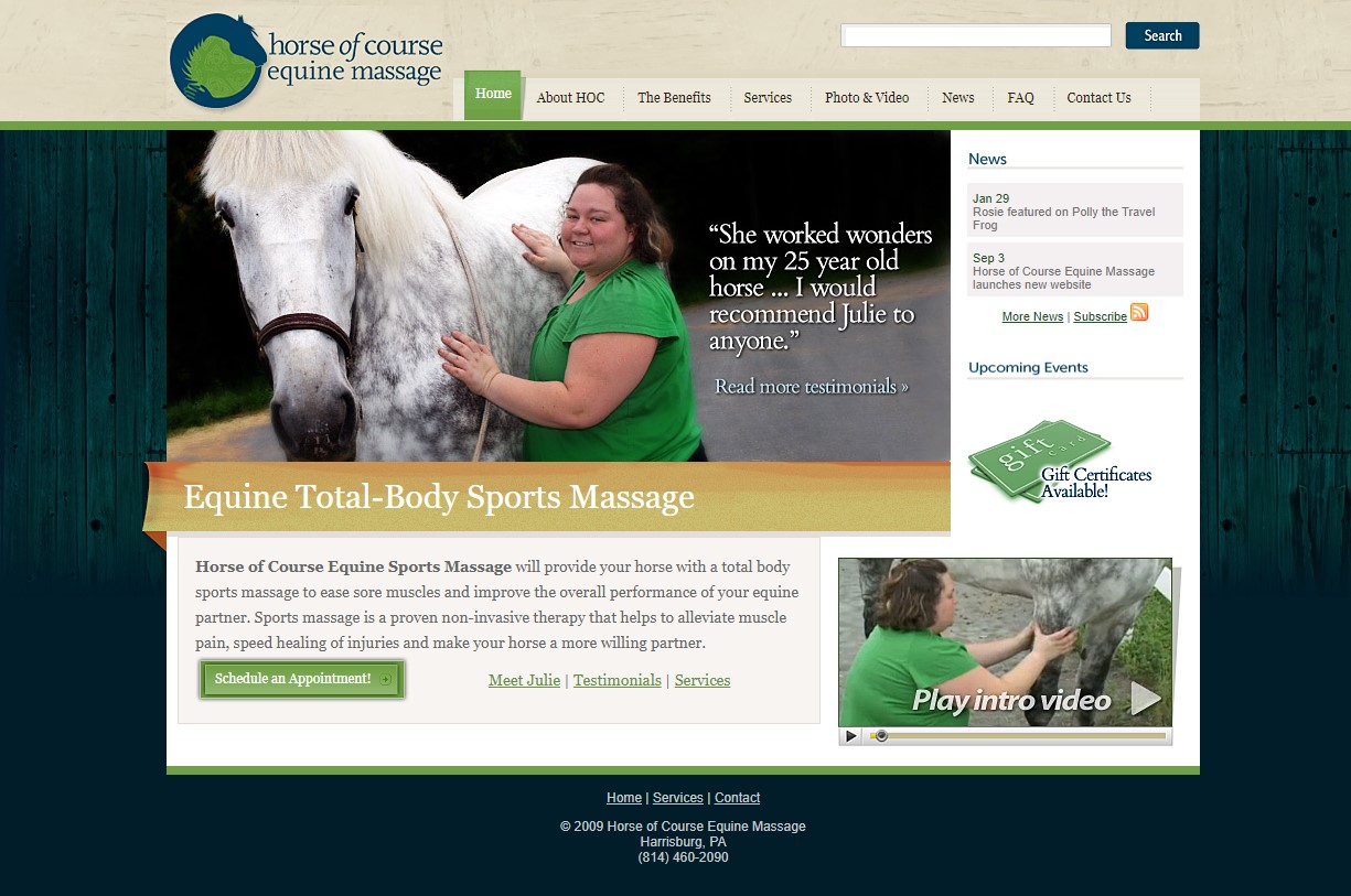 Horse  of Course Massage